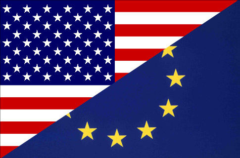us-euro flag