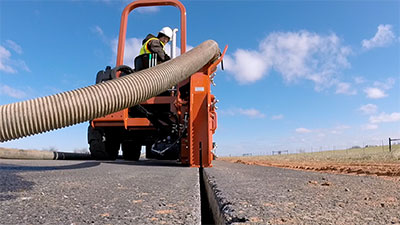 DitchWitch microtrenching