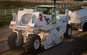 Rota Engineering's EL external and LA internal transducers are being used on Roedtec's SX Reclaimer machines for road maintenance and repair.