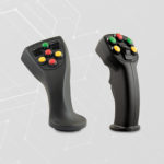 JR Merritt Controls G56 and G58 multi-function joystick Handles