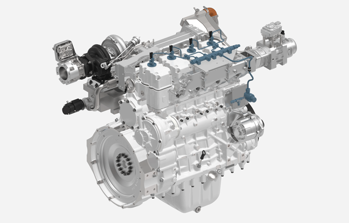 Adaptation of the active pre-chamber in Liebherr’s H966 and H964 engines has demonstrated that heavy-duty engines can be operated with hydrogen.