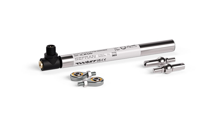 Twiist’s compact, air-tight design has a steel barrel with a diameter of 5/8 in. (16 mm) and it comes with a choice of two types of connection points, ball joints for swivel connections and rod ends with eyes for pivot connections.