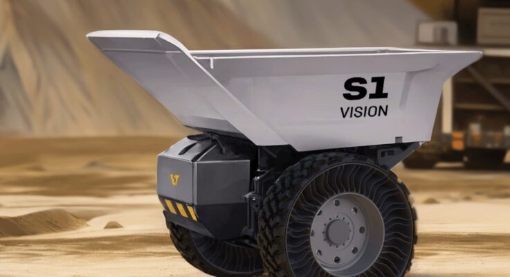 A Segway-like concept for material haulage