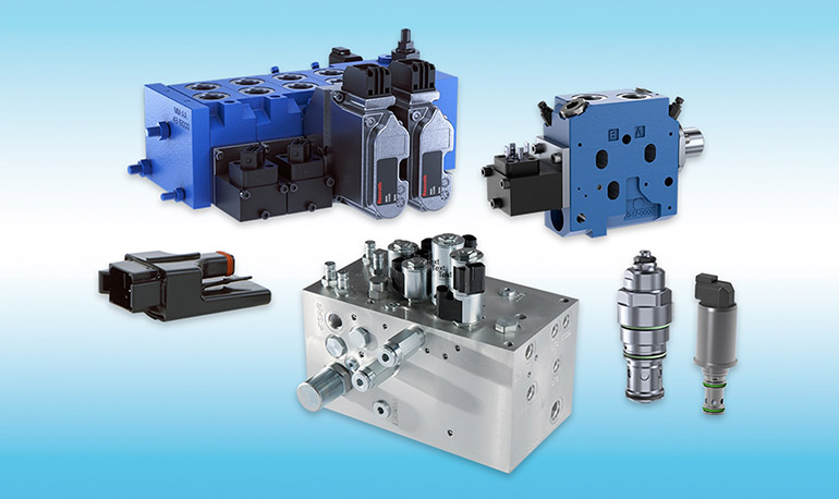 Precision, efficiency, and reliability for mobile machines: At Agritechnica Bosch Rexroth and HydraForce showcase their full portfolio of Compact Hydraulics solutions. (Image source: Bosch Rexroth AG)