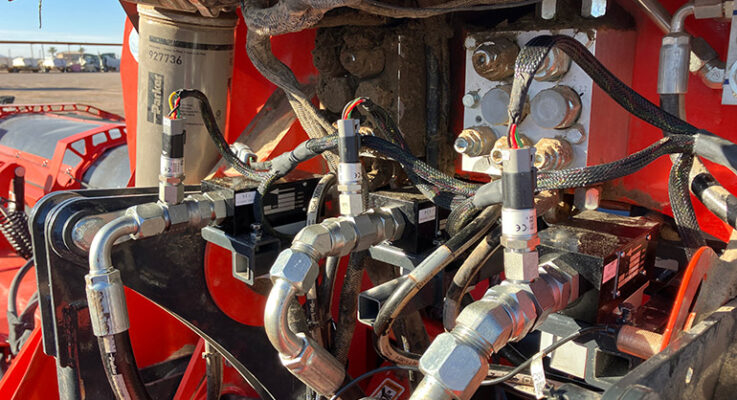 IoT-enabled hydraulic flow monitors expedite farm machinery development