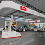 Danfoss's CONEXPO booth rendering