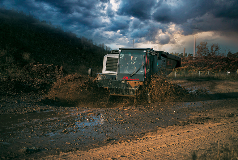 Prinoth's Panther T23r Crawler Carrier